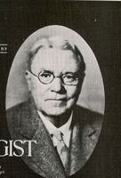 Portrait of American physician Walter Cannon.