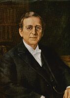 Portrait of American physician Albert J. Ochsner.