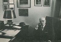 Portrait of American physician Russell Cecil. 