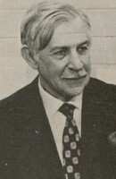 Portrait of Israeli surgeon Isaac Kaplan.