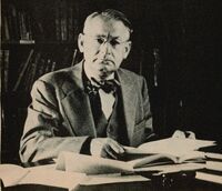 A portrait of German dentist Curt Proskauer. 