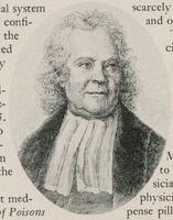 Portrait of British physician Richard Mead. 